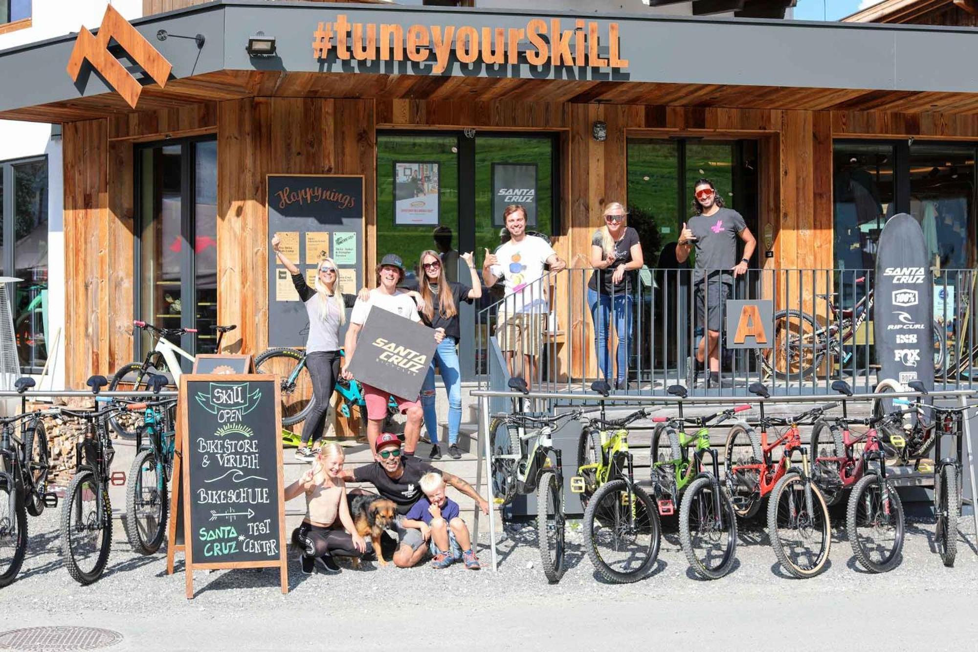 Skill Mountain - Und Bike Im Sommer Mit Joker Card Vandrerhjem *